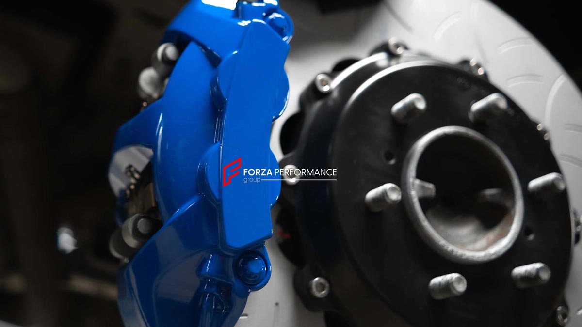 BIG BRAKE KIT for TOYOTA SEQUOIA 2022+

Forza Performance Group offers various types of big brake kits, all types of aftermarket brake calipers, as well as genuine original brands of all types, such as AP Racing, Brembo, Akebono, AMG, M Performance, Audi, Porsche, Lamborghini, Toyota TRD, etc.

Current set includes:

2x 6 Pot Front Brake Calipers

2x 4 pot Rear Brake Calipers
2x Front Brake Discs 420 mm
2x Rear Brake Discs 410 mm
2x Brake Caliper Adapters
2x Brake Pads

PLEASE INCLUDE YOUR VIN, MODEL AND YE