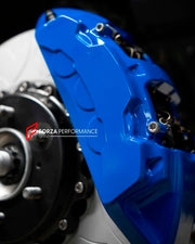 BIG BRAKE KIT for TOYOTA SEQUOIA 2022+

Forza Performance Group offers various types of big brake kits, all types of aftermarket brake calipers, as well as genuine original brands of all types, such as AP Racing, Brembo, Akebono, AMG, M Performance, Audi, Porsche, Lamborghini, Toyota TRD, etc.

Current set includes:

2x 6 Pot Front Brake Calipers

2x 4 pot Rear Brake Calipers
2x Front Brake Discs 420 mm
2x Rear Brake Discs 410 mm
2x Brake Caliper Adapters
2x Brake Pads

PLEASE INCLUDE YOUR VIN, MODEL AND YE