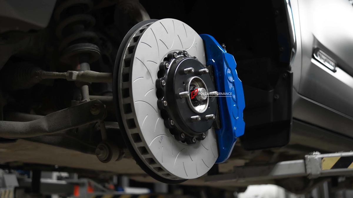 BIG BRAKE KIT for TOYOTA SEQUOIA 2022+

Forza Performance Group offers various types of big brake kits, all types of aftermarket brake calipers, as well as genuine original brands of all types, such as AP Racing, Brembo, Akebono, AMG, M Performance, Audi, Porsche, Lamborghini, Toyota TRD, etc.

Current set includes:

2x 6 Pot Front Brake Calipers

2x 4 pot Rear Brake Calipers
2x Front Brake Discs 420 mm
2x Rear Brake Discs 410 mm
2x Brake Caliper Adapters
2x Brake Pads

PLEASE INCLUDE YOUR VIN, MODEL AND YE