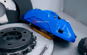 BIG BRAKE KIT for TOYOTA SEQUOIA 2022+

Forza Performance Group offers various types of big brake kits, all types of aftermarket brake calipers, as well as genuine original brands of all types, such as AP Racing, Brembo, Akebono, AMG, M Performance, Audi, Porsche, Lamborghini, Toyota TRD, etc.

Current set includes:

2x 6 Pot Front Brake Calipers

2x 4 pot Rear Brake Calipers
2x Front Brake Discs 420 mm
2x Rear Brake Discs 410 mm
2x Brake Caliper Adapters
2x Brake Pads

PLEASE INCLUDE YOUR VIN, MODEL AND YE