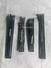 BLACK BADGE CARBON DOOR SILLS for ROLLS ROYCE CULLINAN 2018+
Set includes:

Door Sills
Material: Carbon

NOTE: Professional installation is required.
