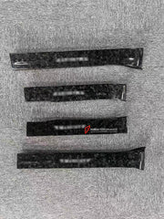 BLACK BADGE CARBON DOOR SILLS for ROLLS ROYCE CULLINAN 2018+
Set includes:

Door Sills
Material: Carbon

NOTE: Professional installation is required.
