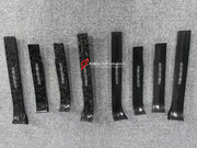 BLACK BADGE CARBON DOOR SILLS for ROLLS ROYCE CULLINAN 2018+
Set includes:

Door Sills
Material: Carbon

NOTE: Professional installation is required.