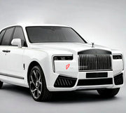 BLACK BADGE STYLE TRIM KIT for ROLLS ROYCE CULLINAN II SERIES 2 RR31 2024+ Forza Performance Custom fit

Set includes:
Front Bumper Air Vents
Rear Diffuser Trims

Material: Plastic (Gloss Black or Chrome Finish)

NOTE: Professional installation is required.