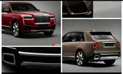 BLACK BADGE STYLE TRIM KIT for ROLLS ROYCE CULLINAN II SERIES 2 RR31 2024+ Forza Performance Custom fit

Set includes:
Front Bumper Air Vents
Rear Diffuser Trims

Material: Plastic (Gloss Black or Chrome Finish)

NOTE: Professional installation is required.