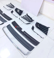 BLACK BADGE STYLE TRIM KIT for ROLLS ROYCE CULLINAN II SERIES 2 RR31 2024+ Forza Performance Custom fit

Set includes:
Front Bumper Air Vents
Rear Diffuser Trims

Material: Plastic (Gloss Black or Chrome Finish)

NOTE: Professional installation is required.