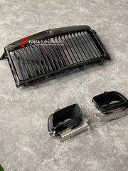BLACK BADGE UPGRADE for ROLLS ROYCE CULLINAN 2018 - 2024

Set includes:

Front Bumper Trims
Grille
Grille Cover
Black Emblem Badges
Spirit of Extasy
Side Logo Covers
Trunk Molding
Exhaust Tips
Wheels

Material: Plastic