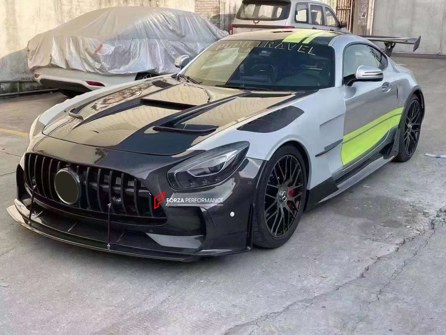 DRY CARBON BODY KIT for MERCEDES BENZ AMG GT GTS GTC GTR 2014+ custom ...