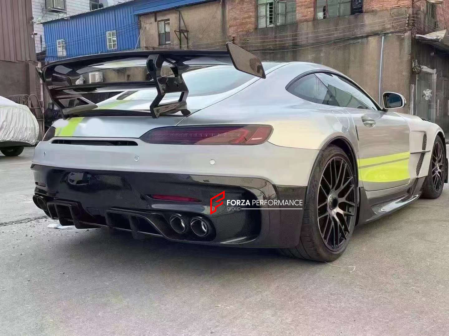Black Series Style Dry Carbon Fiber Body Kit for AMG GT GTS GTC GTR 2014+