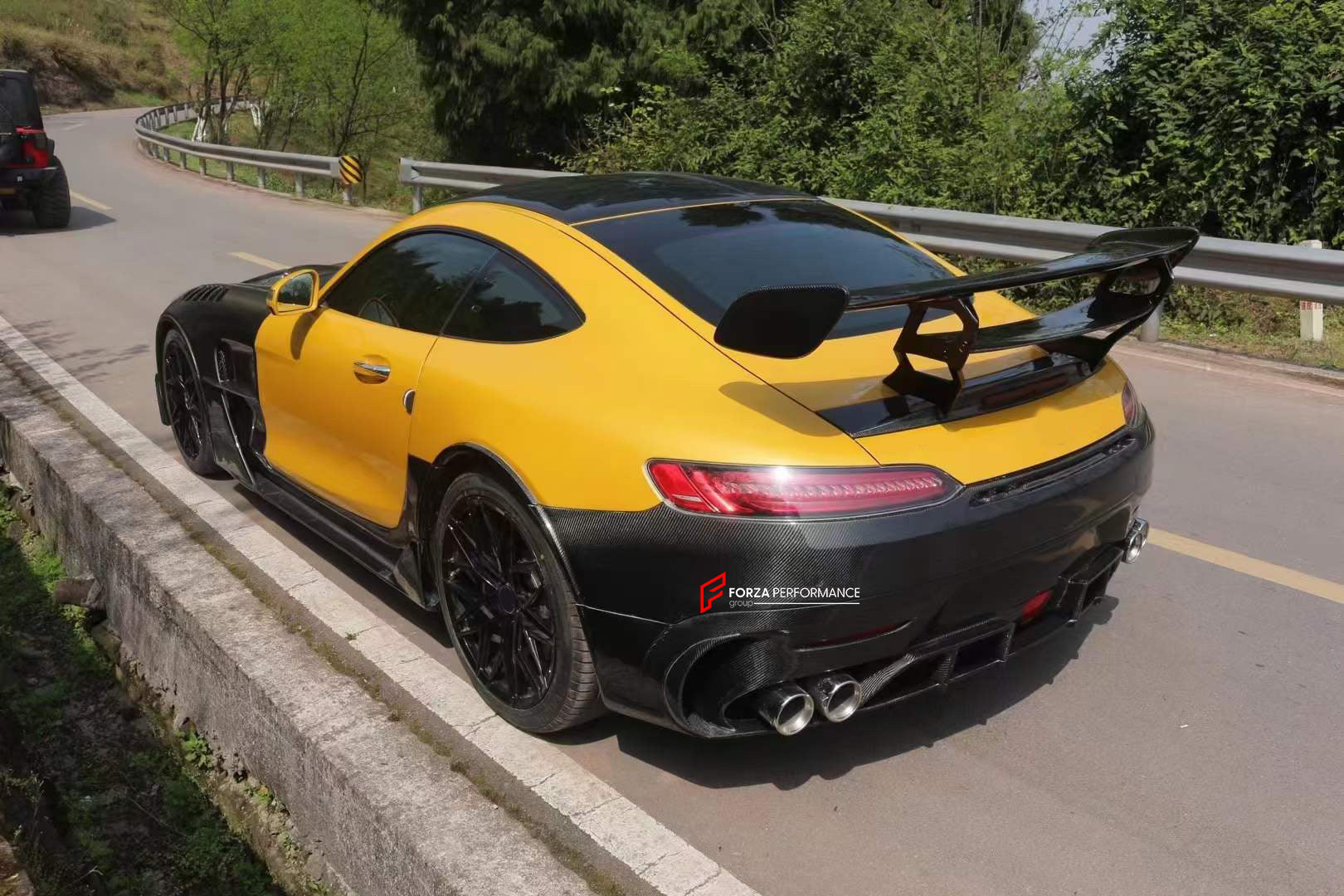 Black Series Style Dry Carbon Fiber Body Kit for AMG GT GTS GTC GTR 2014+
