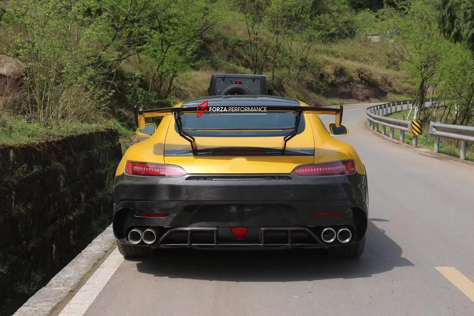 Black Series Style Dry Carbon Fiber Body Kit for AMG GT GTS GTC GTR 2014+