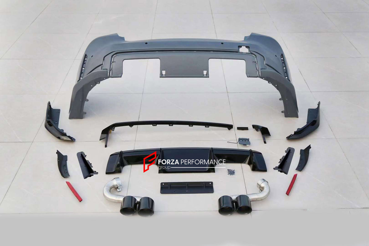 16442b Rear CONVERSION REAR BUMPER REAR DIFFUSER for BMW 4-SERIES G22 G23 G26 2020