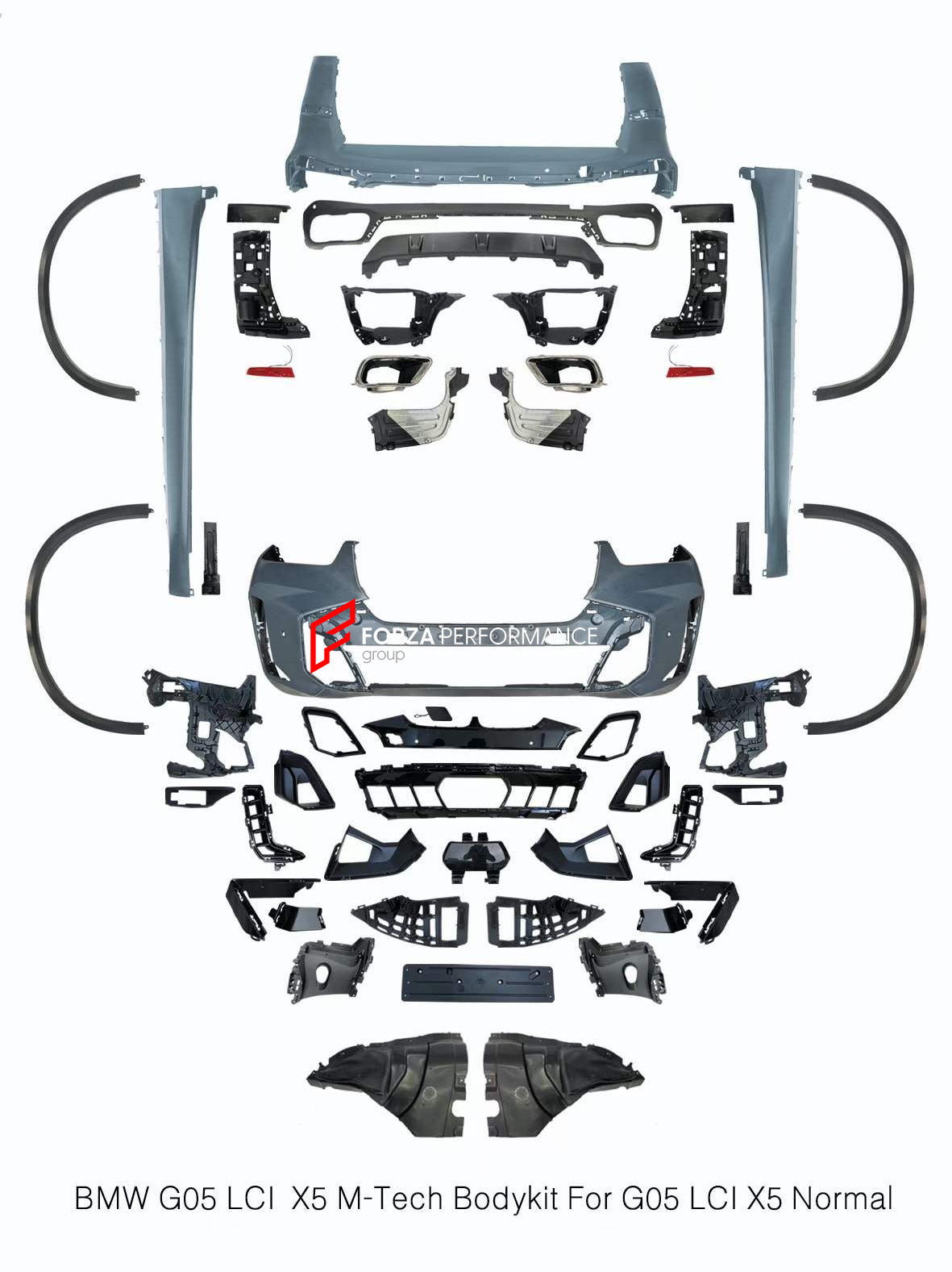 M-PERFORMANCE BODY KIT FOR X5 G05 LCI 2023+