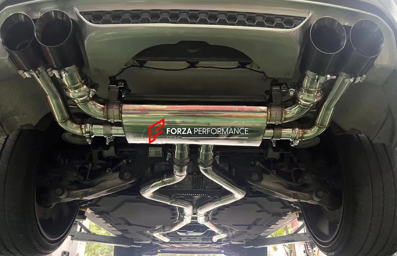 VALVED EXHAUST CATBACK MUFFLER for BMW X5M X6M F85 F86 4.4 2015 - 2019