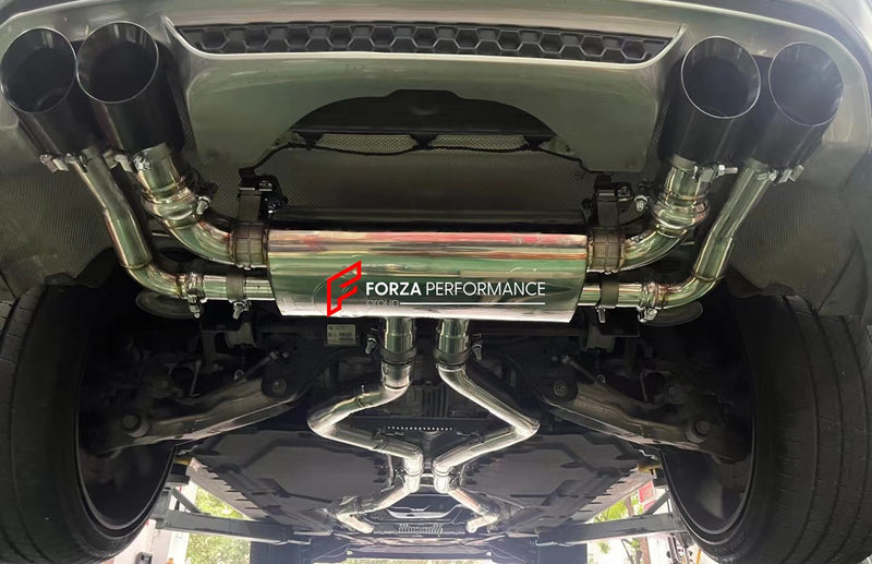 VALVED EXHAUST CATBACK MUFFLER for BMW X5M X6M F85 F86 4.4 2015 - 2019