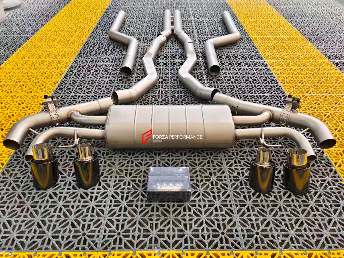 BMW X5M F85 X6M F86 VALVED EXHAUST CATBACK MUFFLER