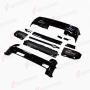 BODY KIT 007 STYLE for LAND ROVER DEFENDER 90 110 130 L663 2020+
Set includes:

Front Grille Trim
Front Bumper
Front Bumper Under Grille
Front Bumper Fog Light Covers
Rear Bumper Brackets
Rear Tow Cover Plate
Rear Bumper
Material: ABS + Plastic

NOTE: Professional installation is required.