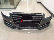 BODY KIT W12 STYLE FOR AUDI A8 D4 2013-2018  Set includes:  Front Bumper assembly Rear Diffuser Exhaust catback Material: Plastic PP 