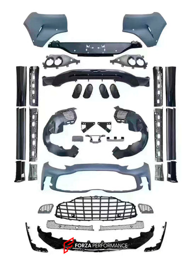 BODY KIT for ASTON MARTIN DBX 707 2020+

Set includes:

Front Bumper
Front Lip

Front Grille
Fender Liners
Side Skirts
Rear Spoiler
Rear Airvents
Rear Diffuser

Fog Lights Cover
Exhaust Tips

Material: Plastic

Note: Professional installation is required

CONTACT US FOR PRICING

Payment ►
Visa
Mastercard
PayPal with a credit card (add 4.4% at checkout)
Payoneer
Cryptocurrency
Shipment ►
By express DHL/UPS/TNT/FedEx
To the local international airport
Special line by air
Special line by the sea
To Europe and 