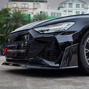 BODY KIT for AUDI RS6 RS7 C8 2019+

Set includes:
Front Lip
Front Bumper Canards
Rear Bumper Fins
Rear Diffuser

Material: Plastic

NOTE: Professional installation is required.