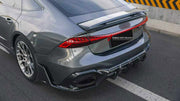 BODY KIT for AUDI RS6 RS7 C8 2019+

Set includes:
Front Lip
Front Bumper Canards
Rear Bumper Fins
Rear Diffuser

Material: Plastic

NOTE: Professional installation is required.