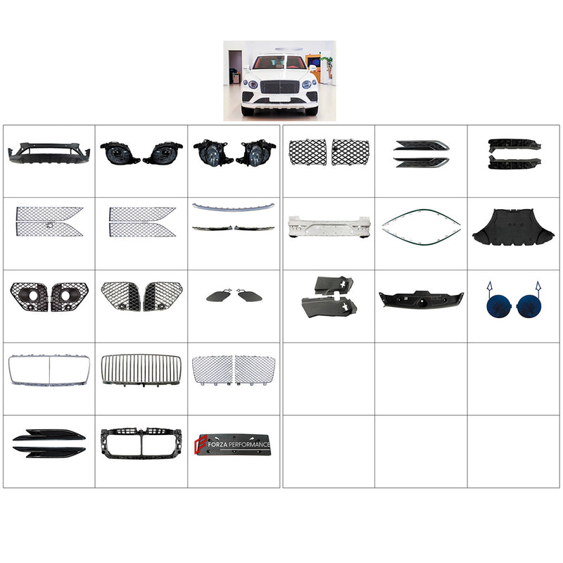 BODY KIT for BENTLEY BENTAYGA 2021+