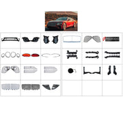 BODY KIT for Bentley Continental GT 2020+
Set includes:

Front Bumper Assembly
Front Grille
License Plate
Tail Lights
Rear Bumper Assembly
Material: Plastic

NOTE: Professional installation is required.
