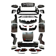 BODY KIT for Bentley Continental GT IV 2024+
Set includes:

Front Bumper Assembly
Hood Bonnet
Front Fenders
Door Panels
Side Skirts
Rear Fenders
Rear Bumper Assembly
Exhaust Tips
Material: Plastic

NOTE: Professional installation is required.