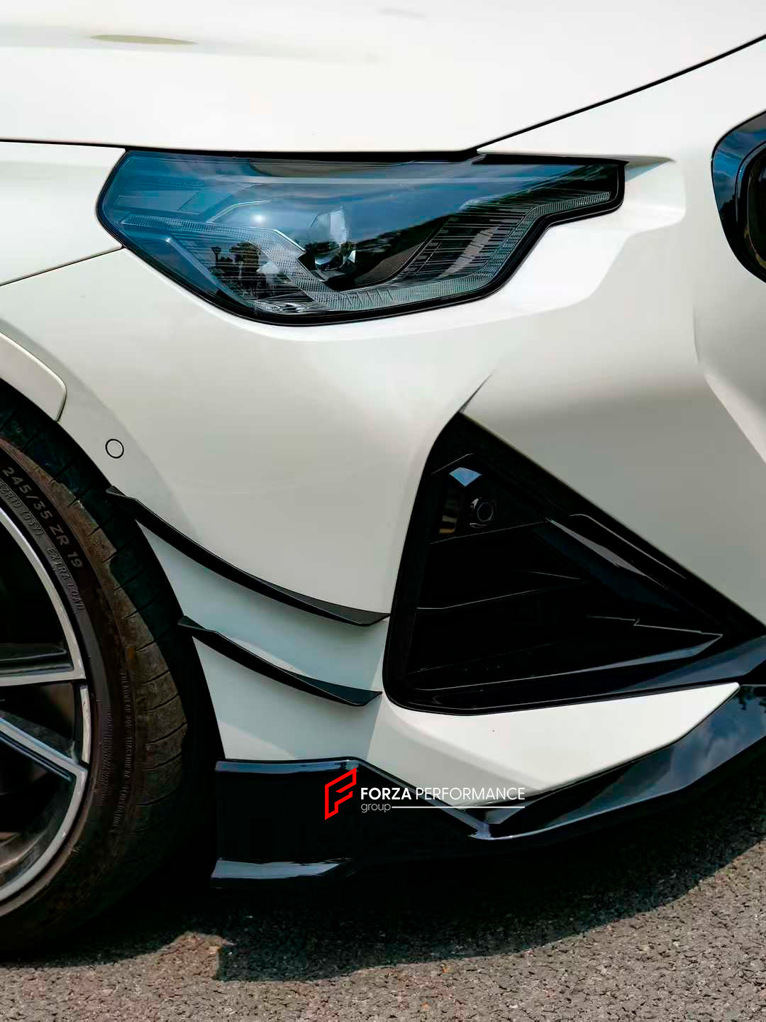 BODY KIT for BMW 2 SERIES G42 2021 - 2024

Set includes:


Front Lip
Front Canards
Side Skirts
Rear Spoiler
Rear Diffuser

Material: Plastic

Note: Professional installation is required.

Contact us for pricing.