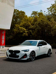 BODY KIT for BMW 2 SERIES G42 2021 - 2024

Set includes:


Front Lip
Front Canards
Side Skirts
Rear Spoiler
Rear Diffuser

Material: Plastic

Note: Professional installation is required.

Contact us for pricing.
