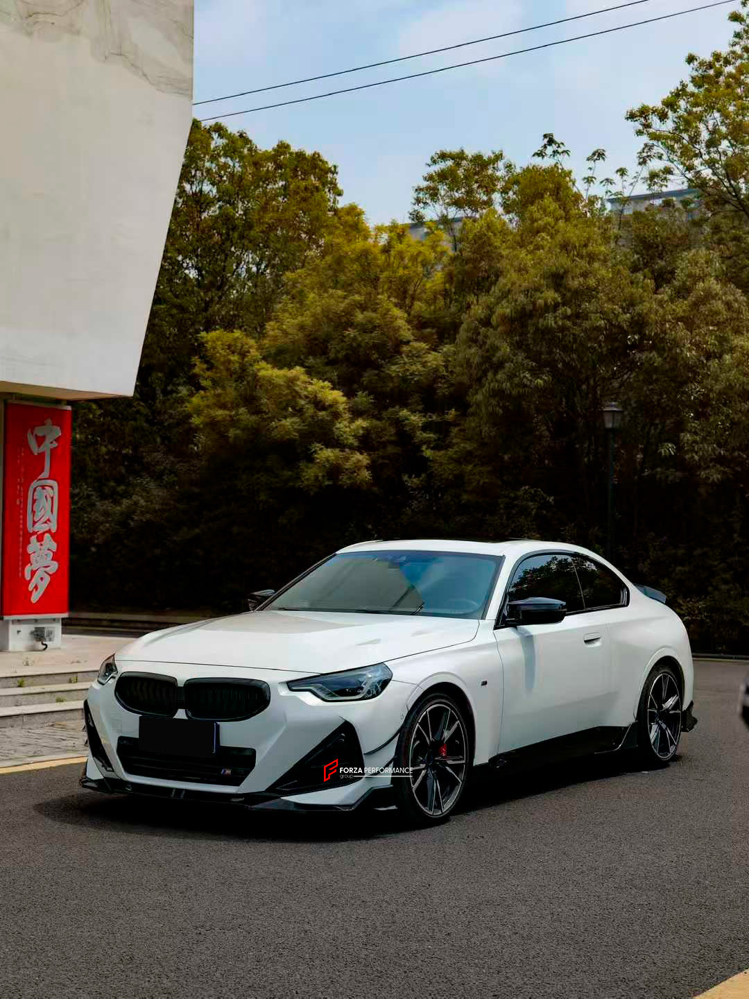 BODY KIT for BMW 2 SERIES G42 2021 - 2024

Set includes:


Front Lip
Front Canards
Side Skirts
Rear Spoiler
Rear Diffuser

Material: Plastic

Note: Professional installation is required.

Contact us for pricing.