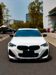 BODY KIT for BMW 2 SERIES G42 2021 - 2024

Set includes:


Front Lip
Front Canards
Side Skirts
Rear Spoiler
Rear Diffuser

Material: Plastic

Note: Professional installation is required.

Contact us for pricing.
