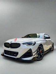 Body Kit for BMW 2 SERIES M240I 2021+
Set includes:

Front Lip
Front Bumper Side Canards
Side Skirts
Diffuser
Roof Spoiler
Spoiler
Material: Plastic (PP)

NOTE: Professional installation is required.