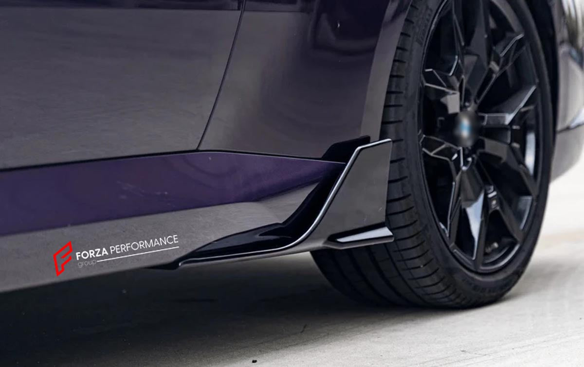 Body Kit for BMW 2 SERIES M240I 2021+
Set includes:

Front Lip
Front Bumper Side Canards
Side Skirts
Diffuser
Roof Spoiler
Spoiler
Material: Plastic (PP)

NOTE: Professional installation is required.