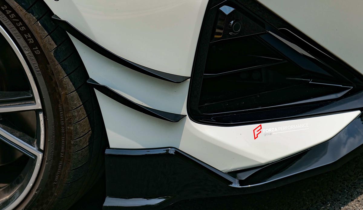 Body Kit for BMW 2 SERIES M240I 2021+
Set includes:

Front Lip
Front Bumper Side Canards
Side Skirts
Diffuser
Roof Spoiler
Spoiler
Material: Plastic (PP)

NOTE: Professional installation is required.