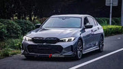 BODY KIT FOR BMW 3-SERIES G20 i3 G28 LCI 2022+

Set includes:

Front Lip
Front Canards
Side Skirts
Rear Diffuser
Rear Spoiler

Material: Plastic

Note: Professional installation is required

*Each part of this kit can be sent separately. Please contact us if you need a specific part.

Payment ►
Visa
Mastercard
PayPal with a credit card (add 4.4% at checkout)
Payoneer
Cryptocurrency
Shipment ►
By express DHL/UPS/TNT/FedEx
To the local international airport
Special line by air
Special line by the sea
To Eur