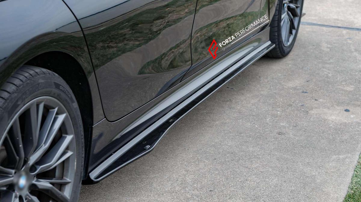 Body Kit for BMW 3 SERIES VII G20 G28 LCI 2019 - 2022
Set includes:

Front Lip
Front Bumper Side Canards
Side Skirts
Diffuser
Roof Spoiler
Spoiler
Material: Plastic (PP)

NOTE: Professional installation is required.