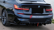 Body Kit for BMW 3 SERIES VII G20 G28 LCI 2019 - 2022
Set includes:

Front Lip
Front Bumper Side Canards
Side Skirts
Diffuser
Roof Spoiler
Spoiler
Material: Plastic (PP)

NOTE: Professional installation is required.
