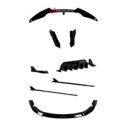 Body Kit for BMW 3 SERIES VII G20 G28 LCI 2023+
Set includes:

Front Lip
Side Skirts
Diffuser
Spoiler
Material: Plastic (PP)

NOTE: Professional installation is required.