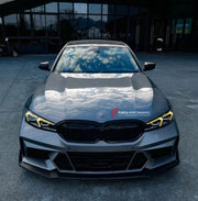 Body Kit for BMW 3 SERIES VII G20 G28 LCI 2023+
Set includes:

Front Lip
Front Bumper
Mirror Housing
Roof Spoiler
Spoiler
Material: Plastic (PP)

NOTE: Professional installation is required.