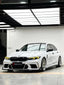 Body Kit for BMW 3 SERIES VII G20 G28 LCI 2023+
Set includes:

Front Lip
Front Bumper
Mirror Housing
Roof Spoiler
Spoiler
Material: Plastic (PP)

NOTE: Professional installation is required.