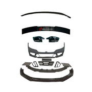 Body Kit for BMW 3 SERIES VII G20 G28 LCI 2023+
Set includes:

Front Lip
Front Bumper
Mirror Housing
Roof Spoiler
Spoiler
Material: Plastic (PP)

NOTE: Professional installation is required.