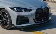 Body Kit for BMW 4 SERIES G22 2020+
Set includes:

Front Lip
Side Skirts
Diffuser
Roof Spoiler
Spoiler
Material: Plastic (PP)

NOTE: Professional installation is required.