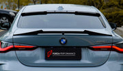 Body Kit for BMW 4 SERIES G22 2020+
Set includes:

Front Lip
Side Skirts
Diffuser
Roof Spoiler
Spoiler
Material: Plastic (PP)

NOTE: Professional installation is required.
