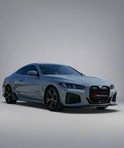 Body Kit for BMW 4 SERIES G22 2020+
Set includes:

Front Lip
Side Skirts
Diffuser
Roof Spoiler
Spoiler
Material: Plastic (PP)

NOTE: Professional installation is required.