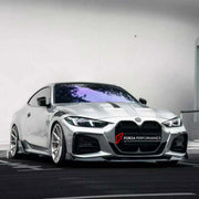 BODY KIT for BMW 4 SERIES G22 2020+

Set includes:
Front Lip
Rear Bumper Fins
Rear Diffuser

Material: Plastic

NOTE: Professional installation is required.