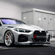 BODY KIT for BMW 4 SERIES G22 2020+

Set includes:
Front Lip
Rear Bumper Fins
Rear Diffuser

Material: Plastic

NOTE: Professional installation is required.