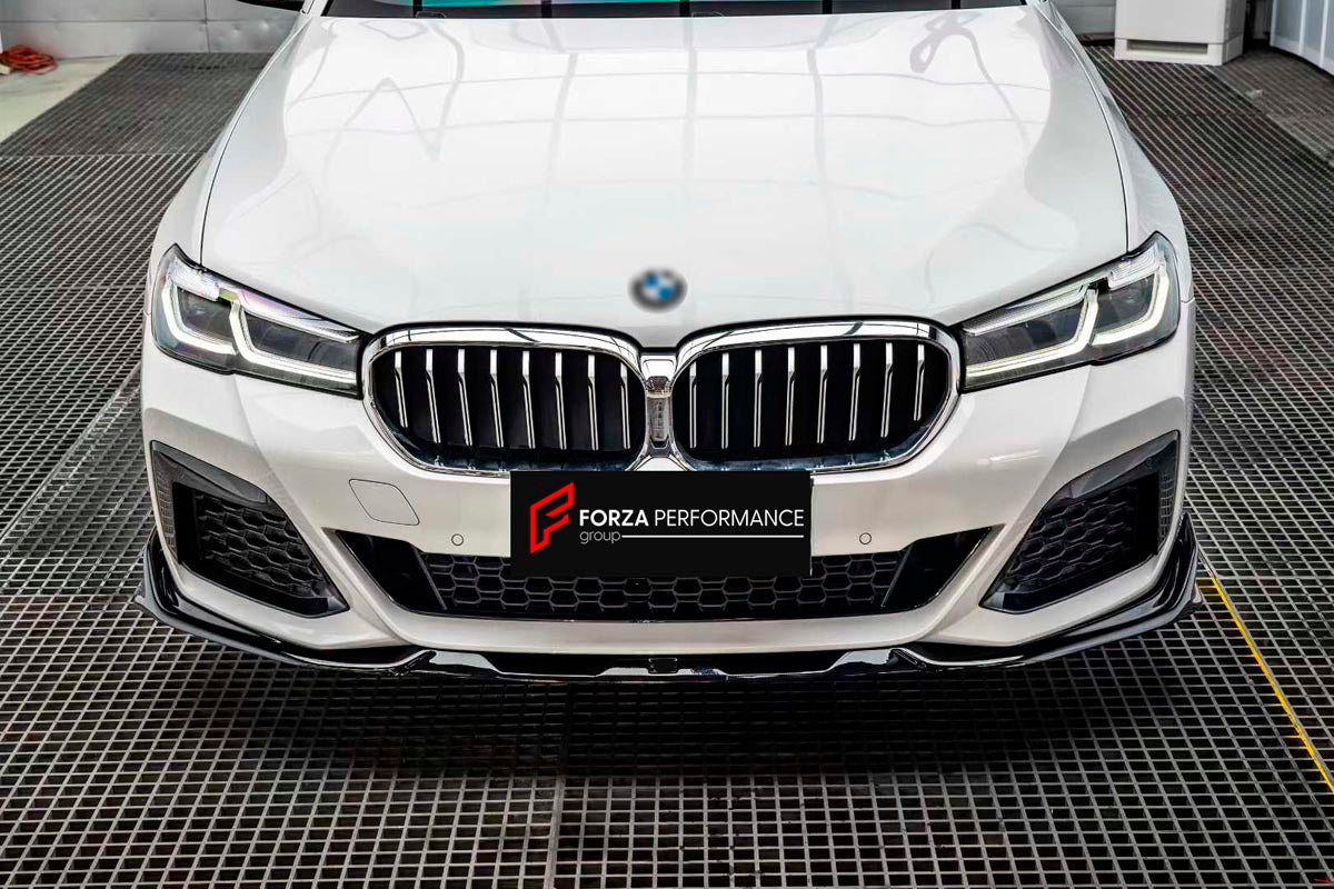 Body Kit for BMW 5 SERIES G30 530e 530i 540i xDrive M5 F90 2017 - 2020
Set includes:

Front Lip
Side Skirts
Diffuser
Material: Plastic (PP)

NOTE: Professional installation is required.