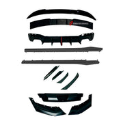 BODY KIT for BMW 5 SERIES G30 G38 2018 - 2023 FORZA PERFORMANCE Custom fit Dry Carbon VTEN Design Style
Set includes:

Front Lip (fits 2021 - 2023 LCI only)
Front Bumper Canards
Side Skirts
Rear Diffuser
Rear Lip
Rear Corners
Rear Spoiler
Roof Spoiler
Material: Plastic

NOTE: Professional installation is required.