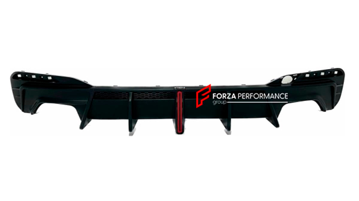 BODY KIT for BMW 5 SERIES G30 G38 2018 - 2023 FORZA PERFORMANCE Custom fit Dry Carbon VTEN Design Style
Set includes:

Front Lip (fits 2021 - 2023 LCI only)
Front Bumper Canards
Side Skirts
Rear Diffuser
Rear Lip
Rear Corners
Rear Spoiler
Roof Spoiler
Material: Plastic

NOTE: Professional installation is required.